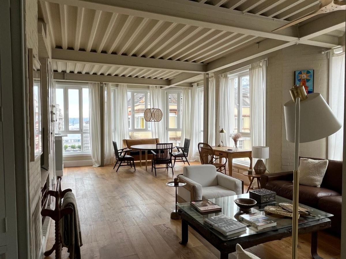 Espectacular Apartamento En El Centro De La Ciudad La Coruña Eksteriør bilde